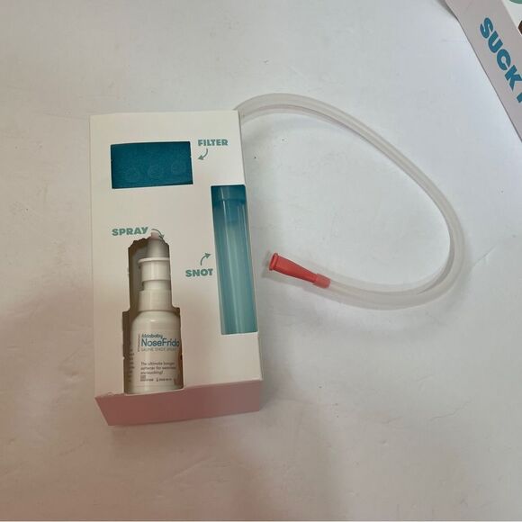 NEW IN BOX NOSEFRIDA SNOTSUCKER SALINE KIT - Picture 4 of 4
